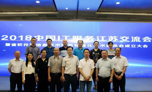 2018中国it服务江苏交流会暨省软件和信息技术服务标准化技术委员会成立大会在南京召开